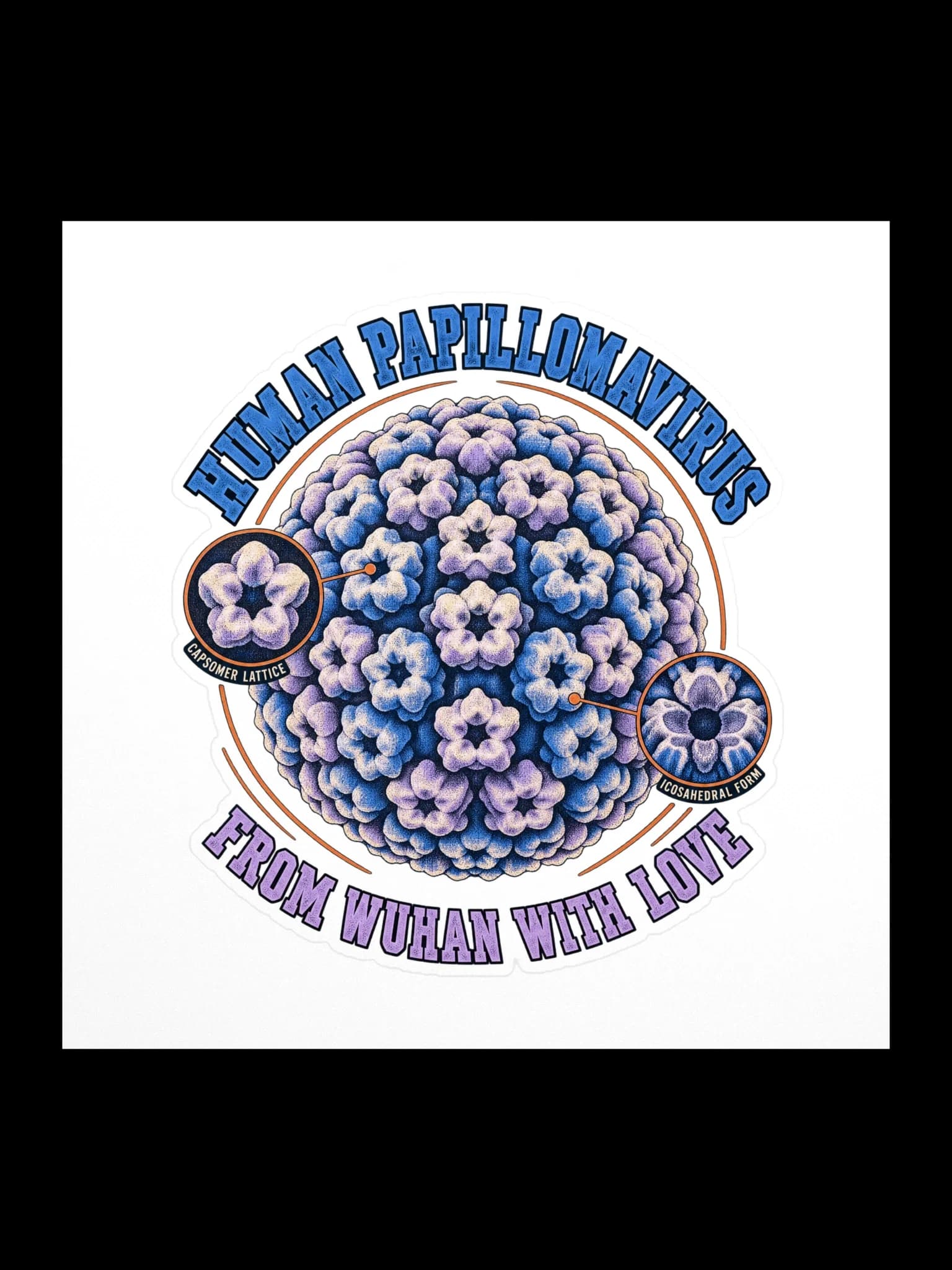 Human Papillomavirus Sticker