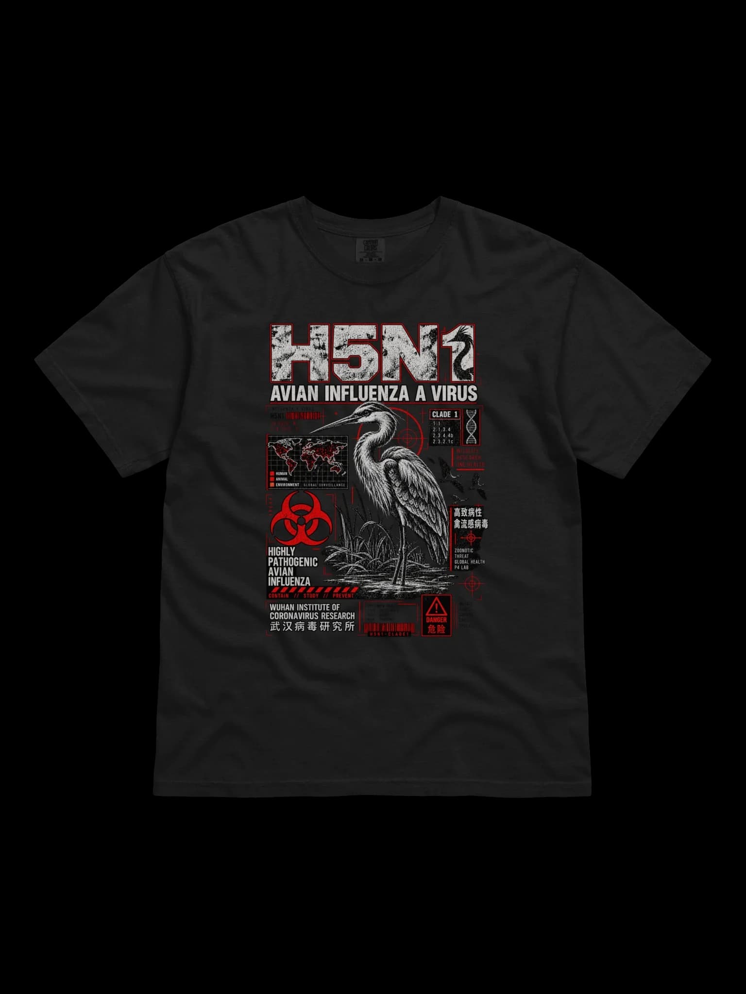 H5N1 Avian Influenza Tee