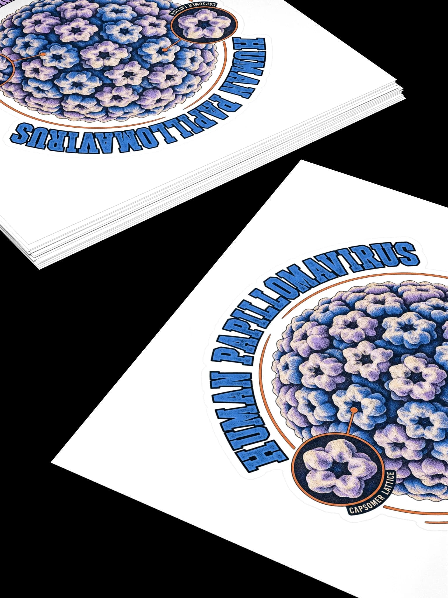 Human Papillomavirus Sticker